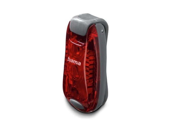 Hama SL-DUO, Grå, Rød, LED, Rød, Fixed light, Blinkende lys, Unisex, Rød