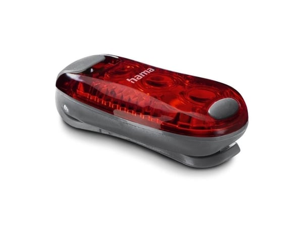 Hama SL-DUO, Grå, Rød, LED, Rød, Fixed light, Blinkende lys, Unisex, Rød