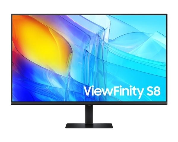 Samsung ViewFinity S8 S37D800EAU - S80D Series - LED-skjerm - 37" - 3840 x 2160 UHD @ 60 Hz - VA - 350 cd/m² - 3000:1 - HDR10 - 5 ms - HDMI, Displa...