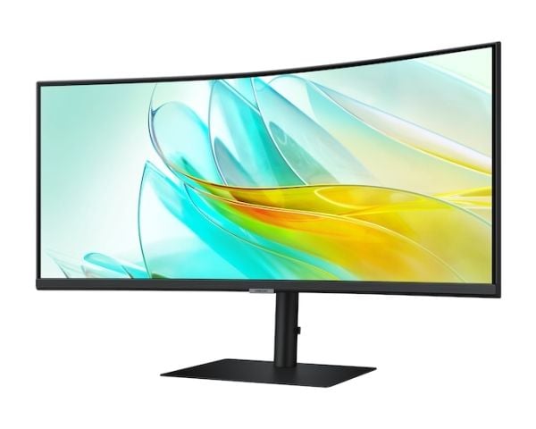 Samsung ViewFinity S6 S34C652UEU - S65UC Series - LED-skjerm - kurvet - USB - 34" - 3440 x 1440 UWQHD @ 100 Hz - VA - 350 cd/m² - 3000:1 - HDR10 - ...