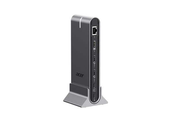 Acer Type-C Universal Docking Station 15-in-1 - Dokkingstasjon - USB-C - HDMI, DP - 1GbE