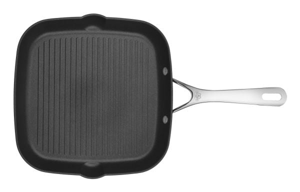 BALLARINI 75002-484, Rund, Grillpanne, Sort, Rustfritt stål, PTFE, 230 °C, Aluminium