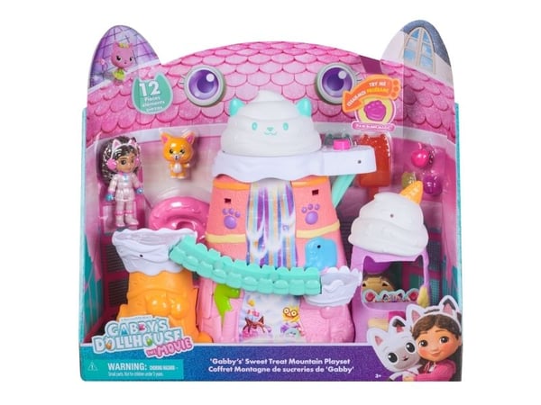 Gabby''s Dollhouse GDH PYS MovCnfctionPlyst WLMX GML, Action/ Eventyr, 3 år, Flerfarget