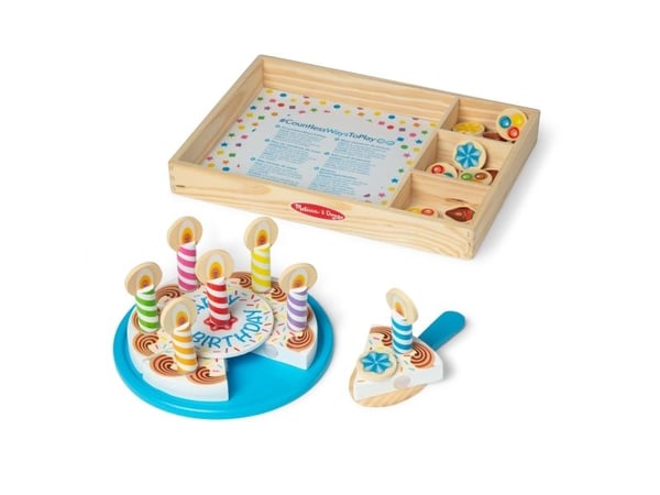 Melissa & Doug MPP PLF Birthday Cake GML, 3 vuosi/vuosia