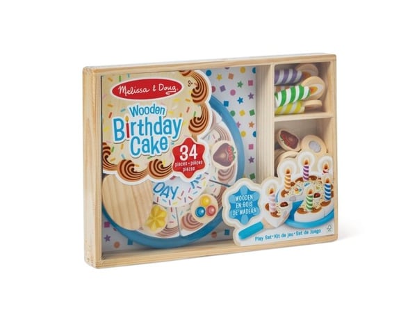 Melissa & Doug MPP PLF Birthday Cake GML, 3 vuosi/vuosia