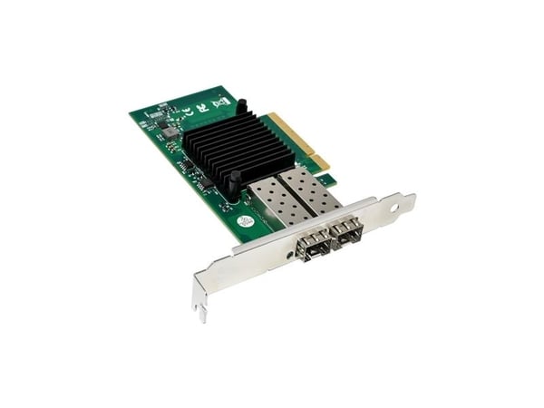Microconnect MC-PCIEX8-X520-DA2-SFP+, Intern, Koblet med ledninger (ikke trådløs), PCI Express, Fiber, 10000 Mbit/s