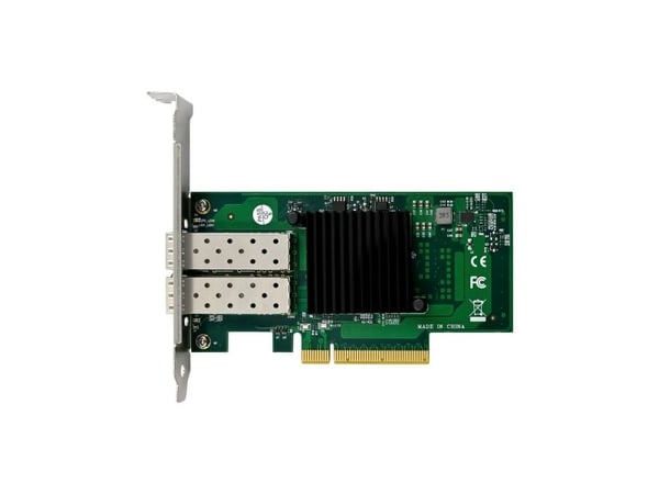 Microconnect MC-PCIEX8-X520-DA2-SFP+, Intern, Koblet med ledninger (ikke trådløs), PCI Express, Fiber, 10000 Mbit/s