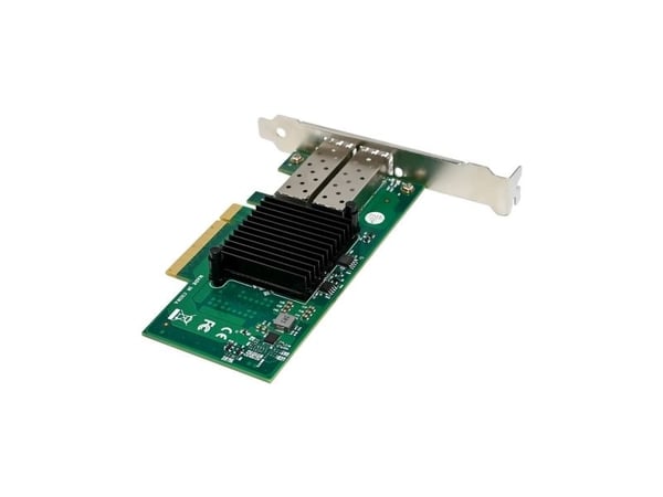Microconnect MC-PCIEX8-X520-DA2-SFP+, Intern, Koblet med ledninger (ikke trådløs), PCI Express, Fiber, 10000 Mbit/s