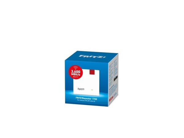 FRITZ! Repeater 1700 Wi-Fi7 opptil 2.880 Mbit/s og 688 Mbit/s (20003116)