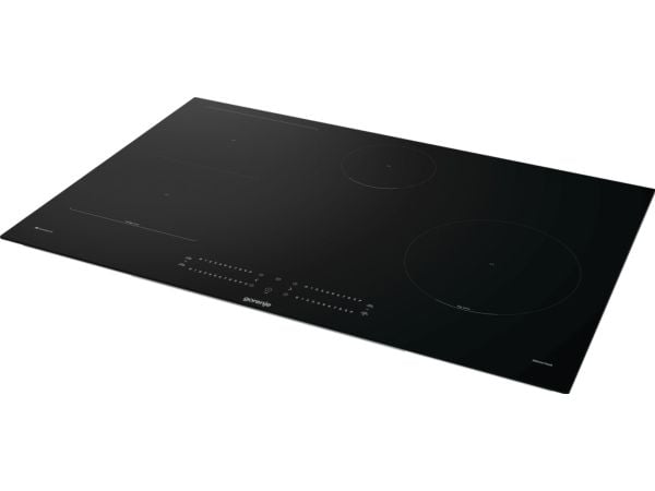 Gorenje G600 GI8432BSCWF - Induksjonskomfyrtopp - 4 plater - Nisje - bredde: 76 cm - dybde: 49 cm - uten ramme, Bløtskårne kanter - svart
