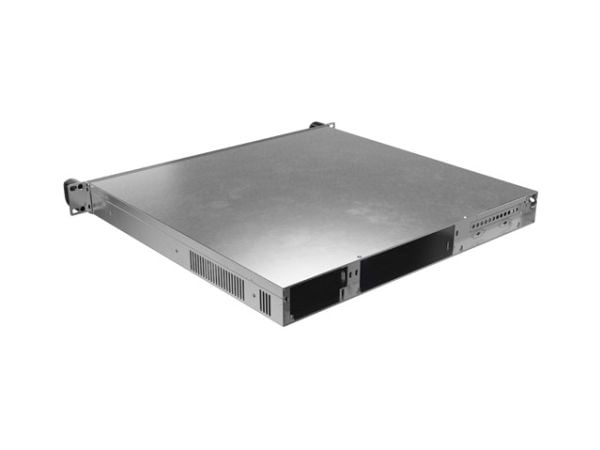 Lanberg SC01-4201-10B - Rackmonterbar 1U - ATX - ingen strømforsyning (FLEX) - svart - USB