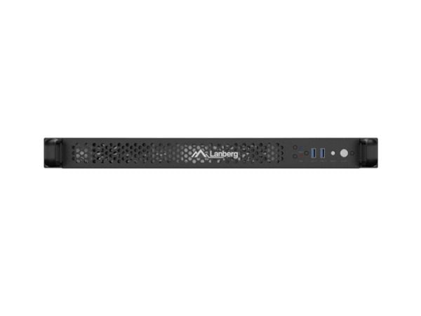 Lanberg SC01-4201-10B - Rackmonterbar 1U - ATX - ingen strømforsyning (FLEX) - svart - USB