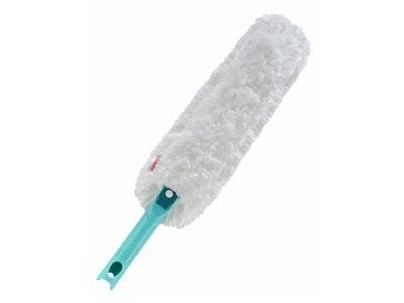 Leifheit SUPERDUSTER XL, Mikrofiberstøvkost, Mikrofiber, Turkis, Hvit, Plast