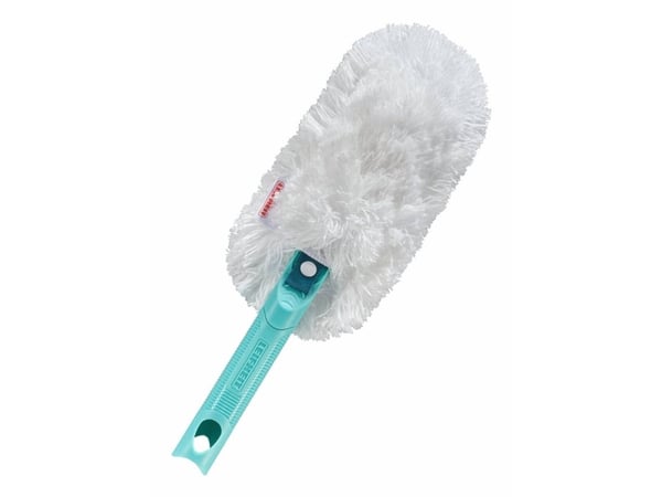 Leifheit SUPERDUSTER, Mikrofiberstøvkost, Mikrofiber, Turkis, Hvit, Plast