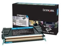 Lexmark - Cyan - original - tonerpatron Lexmark Corporate - for Lexmark C748de, C748dte, C748e