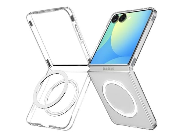 Spigen Air Skin (MagFit), Etui, Samsung, Galaxy Z Flip 7, 17,5 cm (6.9"), Gjennomsiktig, Hvit