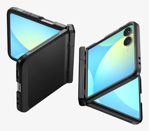 Spigen Tough Armor Pro, Omslag, Samsung, Galaxy Z Flip 7, 17,3 cm (6.8"), Svart