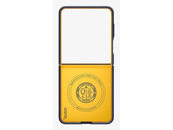 Spigen Nano Pop, Omslag, Samsung, Galaxy Z Flip 7, 17,3 cm (6.8"), Blåbär, Marinblå, Gul