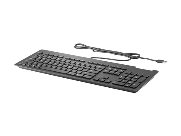 HP Business Slim v2 - Tangentbord - USB - hela norden
