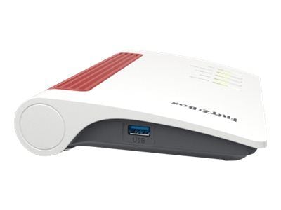 FRITZ!Box 7530 - Trådløs ruter - DSL-modem 4-portssvitsj - 1GbE - Wi-Fi 5 - Dobbeltbånd - VoIP-telefonadapter (DECT)