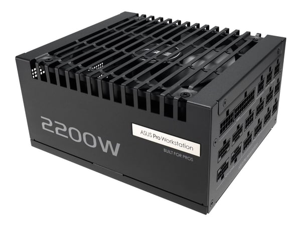 ASUS Pro WS - Strømforsyning (intern) - ATX12V 3.1/ EPS12V - 80 PLUS Platinum - AC 100-240 V - 2200 watt - aktiv PFC
