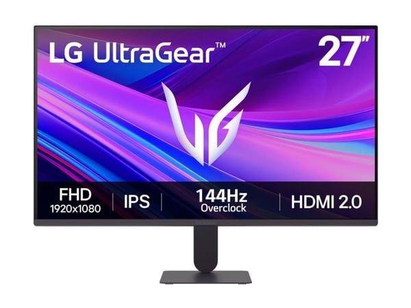 LG UltraGear 27G411A-B - G411A Series - LED-skjerm - gaming - 27" - 1920 x 1080 Full HD (1080p) @ 120 Hz - IPS - 250 cd/m² - 1500:1 - HDR10 - 1 ms ...