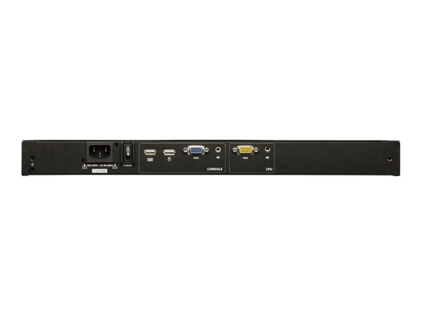 ATEN CL3100NX - KVM-konsoll - USB - USA - engelsk (QWERTY) - 18.5" - kan monteres i rack - 1366 x 768 @ 60 Hz - 250 cd/m² - 1000:1 - 5 ms - VGA, US...