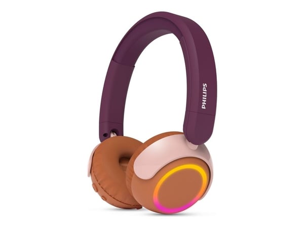 Philips TAK4200MP - Hodetelefoner med mikrofon - over-øret-montering - Bluetooth - trådløs - magentapurpur