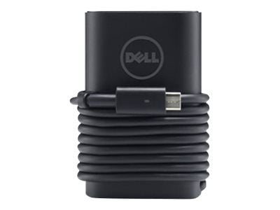 Dell E5 Type-C AC Adapter - Kit - strömadapter - 65 Watt - Storbritannien - för Latitude 5285 2-in-1, 5290 2-in-1, 7212 Rugged Extreme Tablet, 7389...