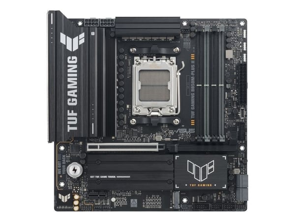 ASUS TUF GAMING B850M-PLUS II - Hovedkort - micro ATX - Socket AM5 - AMD B850 Chipset - USB-C 3.2 Gen 2x2, USB-C 3.2 Gen2, USB 3.2 Gen 2, USB 3.2 G...