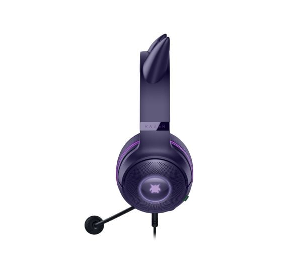 Razer Kraken Kitty V2 - Gengar Edition - hodesett - 7,1-kanals - full størrelse - kablet - USB-A - lydisolerende