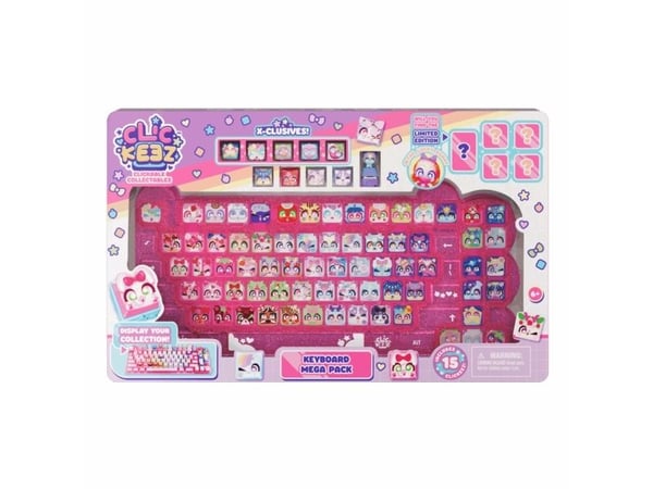 Clickeez Keyboard Mega Pack Tangentbord Fidget