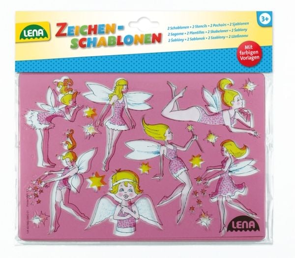 Lena 65766, Kunststensil, Barn, Flerfarget, Jente, 3 år, 260 mm