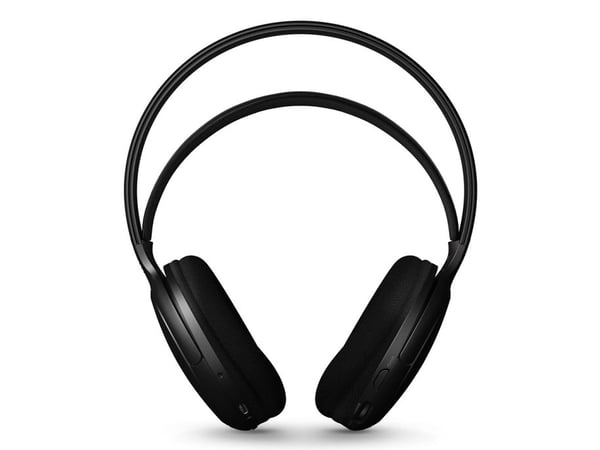 Philips SHC5200M2 - Hodetelefoner - full størrelse - 2,4 GHz - kablet, trådløs - 3,5 mm jakk - svart