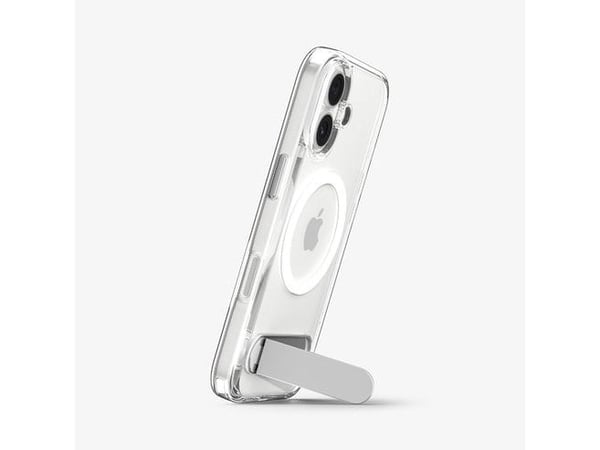 Spigen ACS09981, Suojus, Apple, iPhone 17, 16 cm (6.3"), Läpinäkyvä, Valkoinen