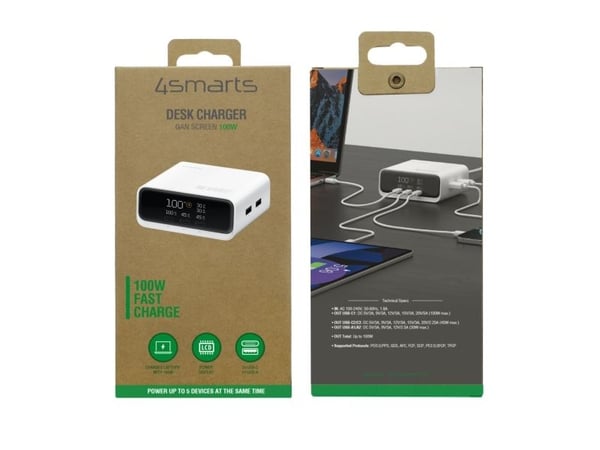 4smarts 546100, Sisätila, AC, 20 V, Valkoinen