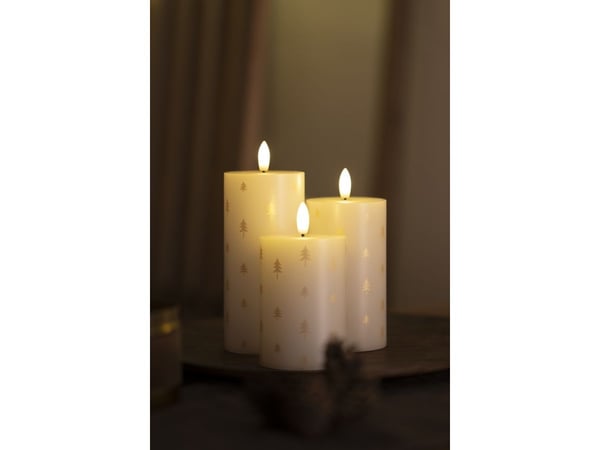 Philips Sirius Home juledekorasjon 80590, hvit, 3 pærer, batteri, 7,5 cm – 3 stk