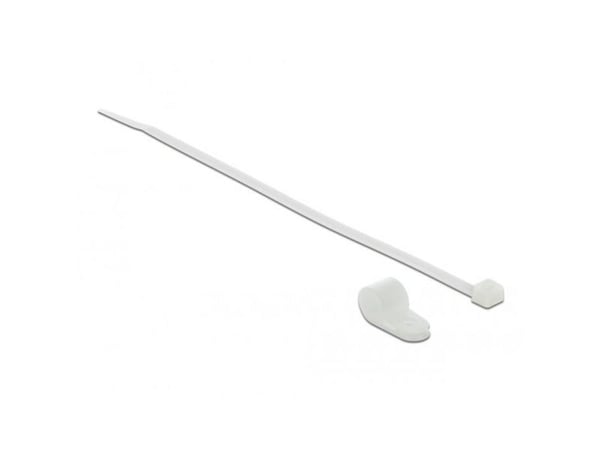 Delock - Kabelbinder - 30 cm - vit