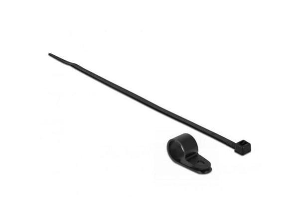 Delock - Kaapelinsidontasarja - 35 cm - musta