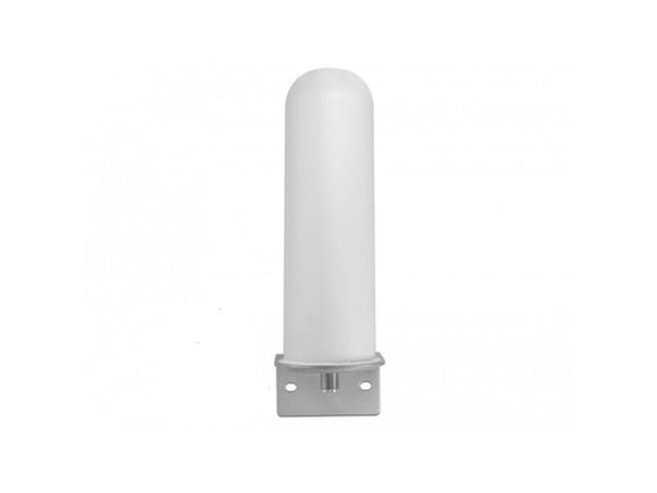 Delock - Antenne - Smart Home - 4 - 6 dBi - rundtstrålende - utendørs, kan monteres på vegg, stangmontering, innendørs - hvit