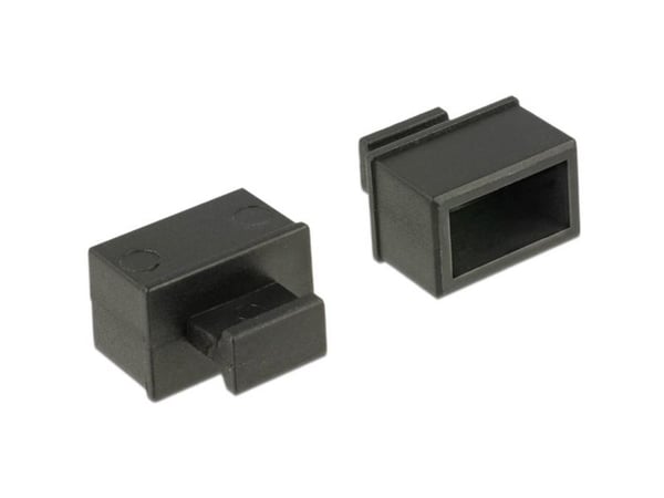 Delock Dust Cover for SFP - Støvdeksel - svart (en pakke 10)