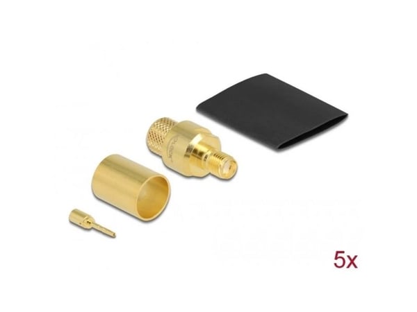 Delock - Antennetilkobling - SMA (M) crimp - LMR-400 (90036)