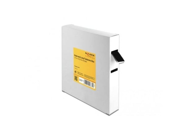 DeLOCK 20671, Musta, 20 mm, 10 m, 1 kpl