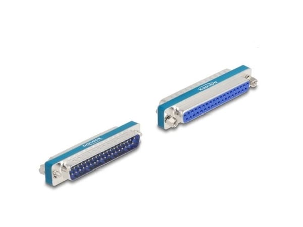 Delock HF/EMI-dämpningsfilter D-Sub 37 stift hane till hona med induktiv lågpass