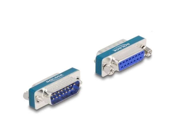 Delock - Passive HF/EMI filter - D-sub, with low pass capacitive