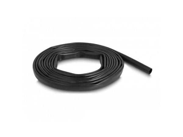 Delock PVC-eristysputki 3 m x 8 mm musta