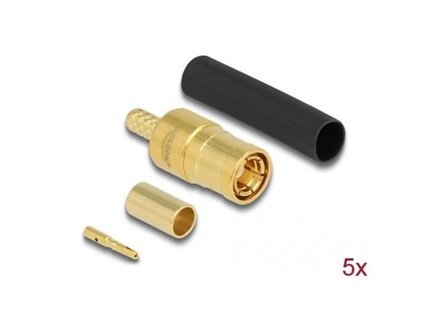 Delock - Antennekontakt - SMB (M) crimp - RG-174/RG-316 (90040)