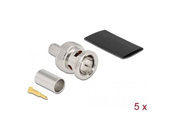 Delock - Antennetilkobling - BNC (M) crimp - RG-59 (90025)