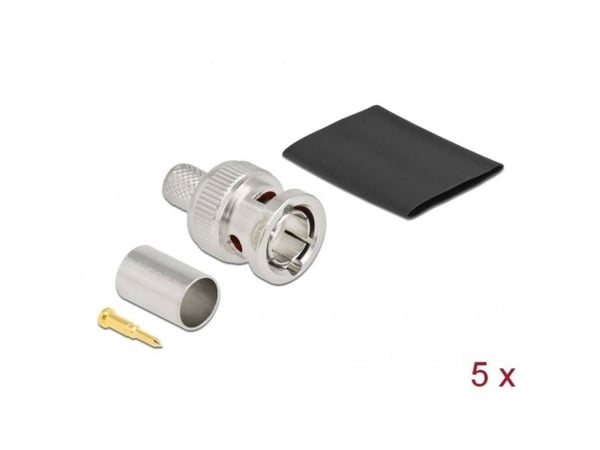 Delock - RF-kontakt - BNC hann - koaksial