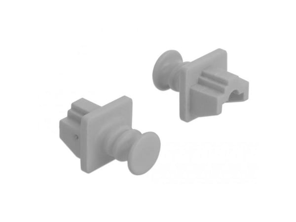 Delock for RJ45 - Støvdeksel - grå (pakke med 10 stk.)